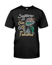Sagittarius Girl Fabulous And Over 60 Classic T-Shirt front