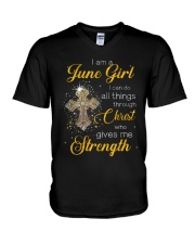 June Girl - Special Edition V-Neck T-Shirt thumbnail