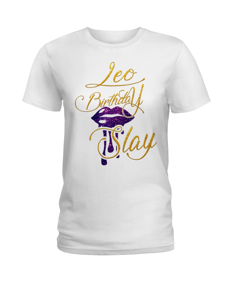 Leo Birthday Ladies T-Shirt