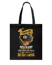 Cancer Girl - Hated By Many Tote Bag thumbnail