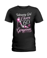 February Girl Gorgeous And Over 60 Ladies T-Shirt thumbnail