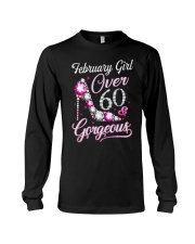 February Girl Gorgeous And Over 60 Long Sleeve Tee thumbnail