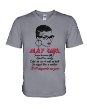 May Girl V-Neck T-Shirt thumbnail