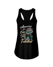 Aquarius Girl Fabulous And Over 50 Ladies Flowy Tank thumbnail