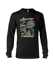 Aquarius Girl Fabulous And Over 50 Long Sleeve Tee thumbnail