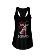 August Birthday Diva's Squad Ladies Flowy Tank thumbnail