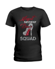 August Birthday Diva's Squad Ladies T-Shirt thumbnail