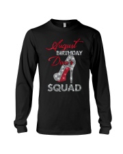 August Birthday Diva's Squad Long Sleeve Tee thumbnail