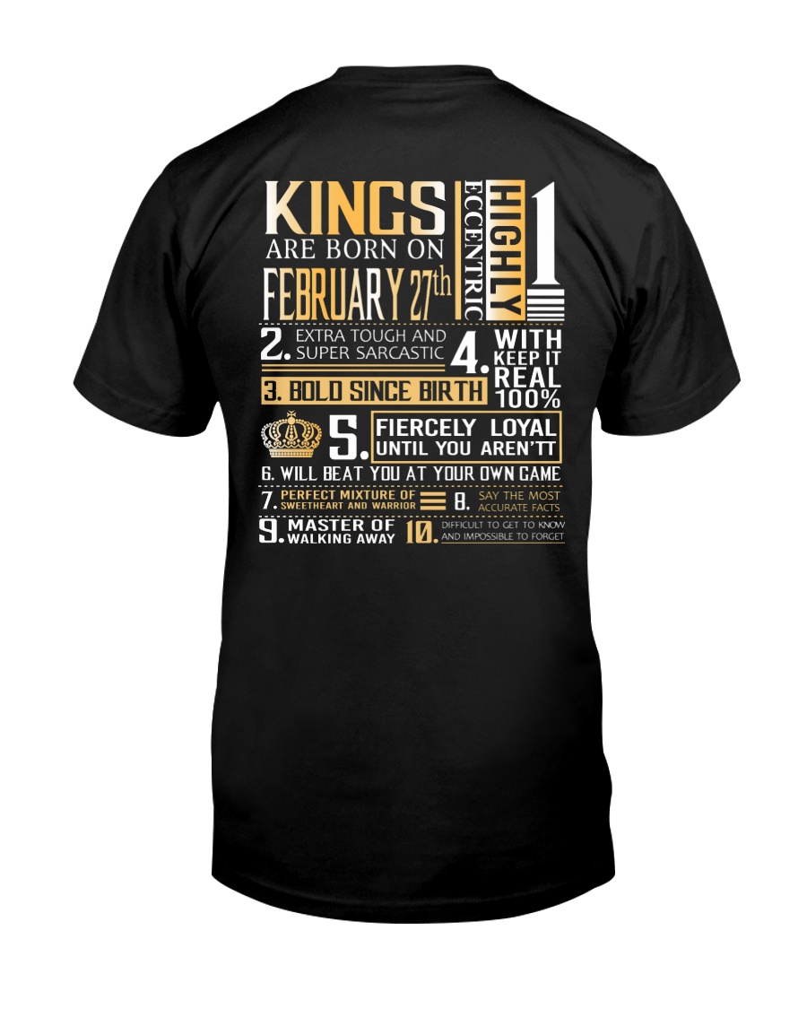 February 27th Classic T-Shirt