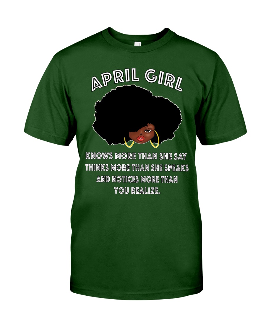 April Girl Classic T-Shirt