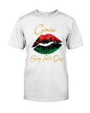 Gemini Slay All Day Classic T-Shirt front
