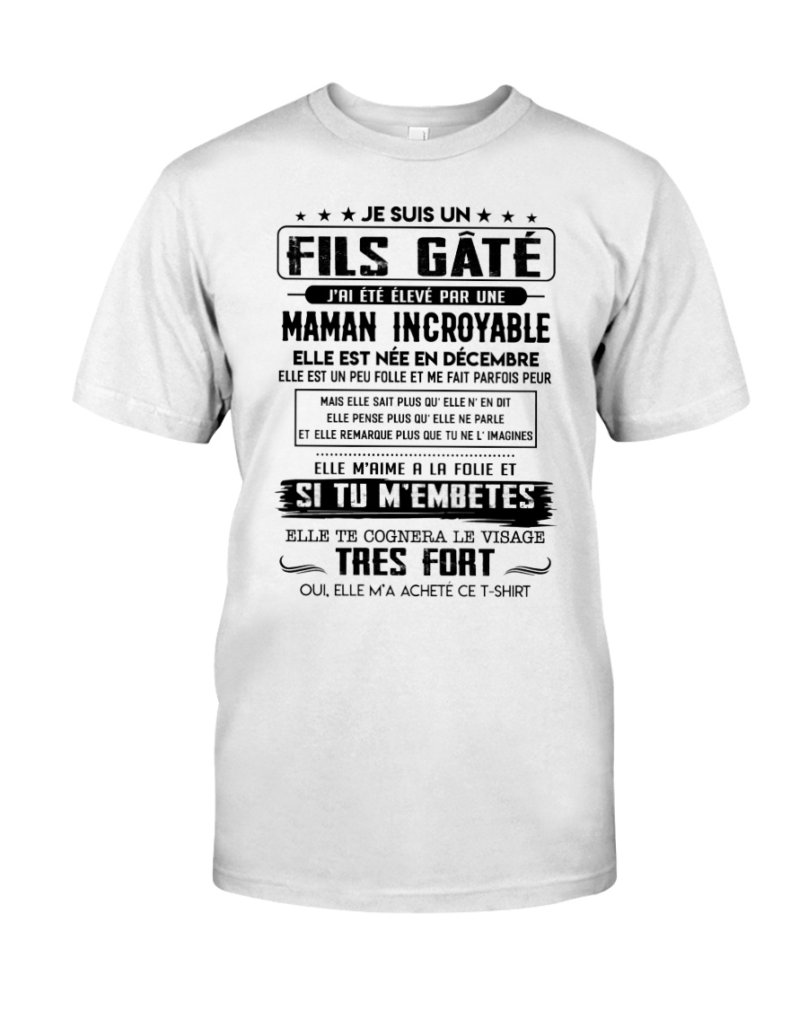 Décembre Maman Classic T-Shirt