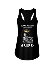 Black Queens Are Born In June Ladies Flowy Tank thumbnail