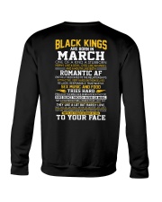 Black King Are Born In March Crewneck Sweatshirt thumbnail