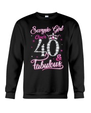 Scorpio Girl Fabulous And Over 40 Crewneck Sweatshirt thumbnail