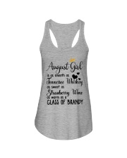 August Girl As A Glass Of Brandy Ladies Flowy Tank thumbnail