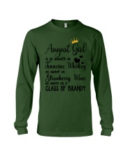 August Girl As A Glass Of Brandy Long Sleeve Tee thumbnail