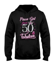 Pisces Girl Fabulous And Over 50 Hooded Sweatshirt thumbnail