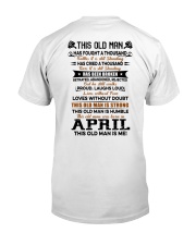 April Men - Special Edition Classic T-Shirt back
