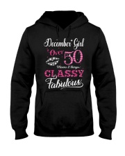 December Girl Over 50 Hooded Sweatshirt thumbnail