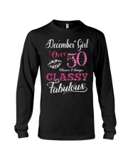 December Girl Over 50 Long Sleeve Tee thumbnail
