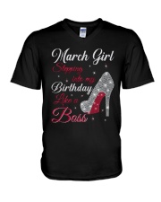 March Girl - Special Edition V-Neck T-Shirt thumbnail