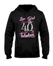 Leo Girl Fabulous And Over 40 Hooded Sweatshirt thumbnail