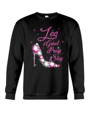 Leo Grind Pray Slay Crewneck Sweatshirt thumbnail