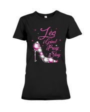 Leo Grind Pray Slay Premium Fit Ladies Tee thumbnail