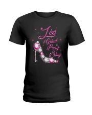 Leo Grind Pray Slay Ladies T-Shirt thumbnail