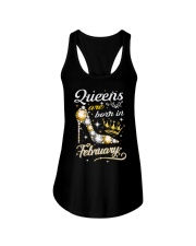 Queens Are Born In February Ladies Flowy Tank thumbnail
