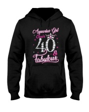 Aquarius Girl Fabulous And Over 40 Hooded Sweatshirt thumbnail