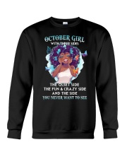 October girl Crewneck Sweatshirt thumbnail