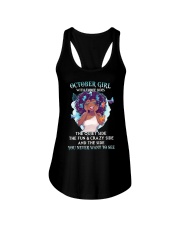 October girl Ladies Flowy Tank thumbnail