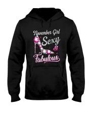 November Girl Sexy And Fabulous Hooded Sweatshirt thumbnail