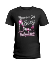 November Girl Sexy And Fabulous Ladies T-Shirt thumbnail