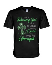 February Girl - Special Edition V-Neck T-Shirt thumbnail
