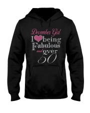 December Girl Fabulous And Over 50 Hooded Sweatshirt thumbnail