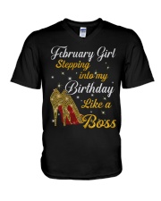 February Girl - Special Edition V-Neck T-Shirt thumbnail