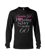 November Girl Over 60 Long Sleeve Tee thumbnail