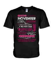 November Queens - Special Edition V-Neck T-Shirt thumbnail