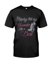 November Girl Like A Boss Classic T-Shirt front