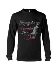 November Girl Like A Boss Long Sleeve Tee thumbnail
