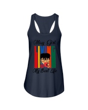 May Girl Living My Best Life Ladies Flowy Tank thumbnail