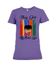 May Girl Living My Best Life Premium Fit Ladies Tee thumbnail