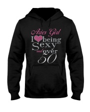 Aries Girl Over 50 Hooded Sweatshirt thumbnail