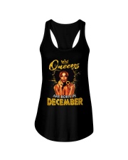 Queens Are Born In December Ladies Flowy Tank thumbnail