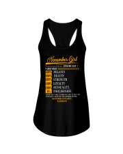 November girl Ladies Flowy Tank thumbnail