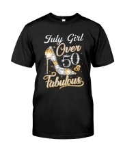 July Girl Fabulous And Over 50 Classic T-Shirt thumbnail