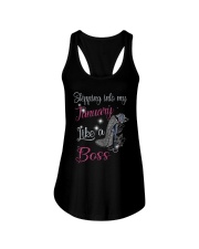 January Like A Boss Ladies Flowy Tank thumbnail
